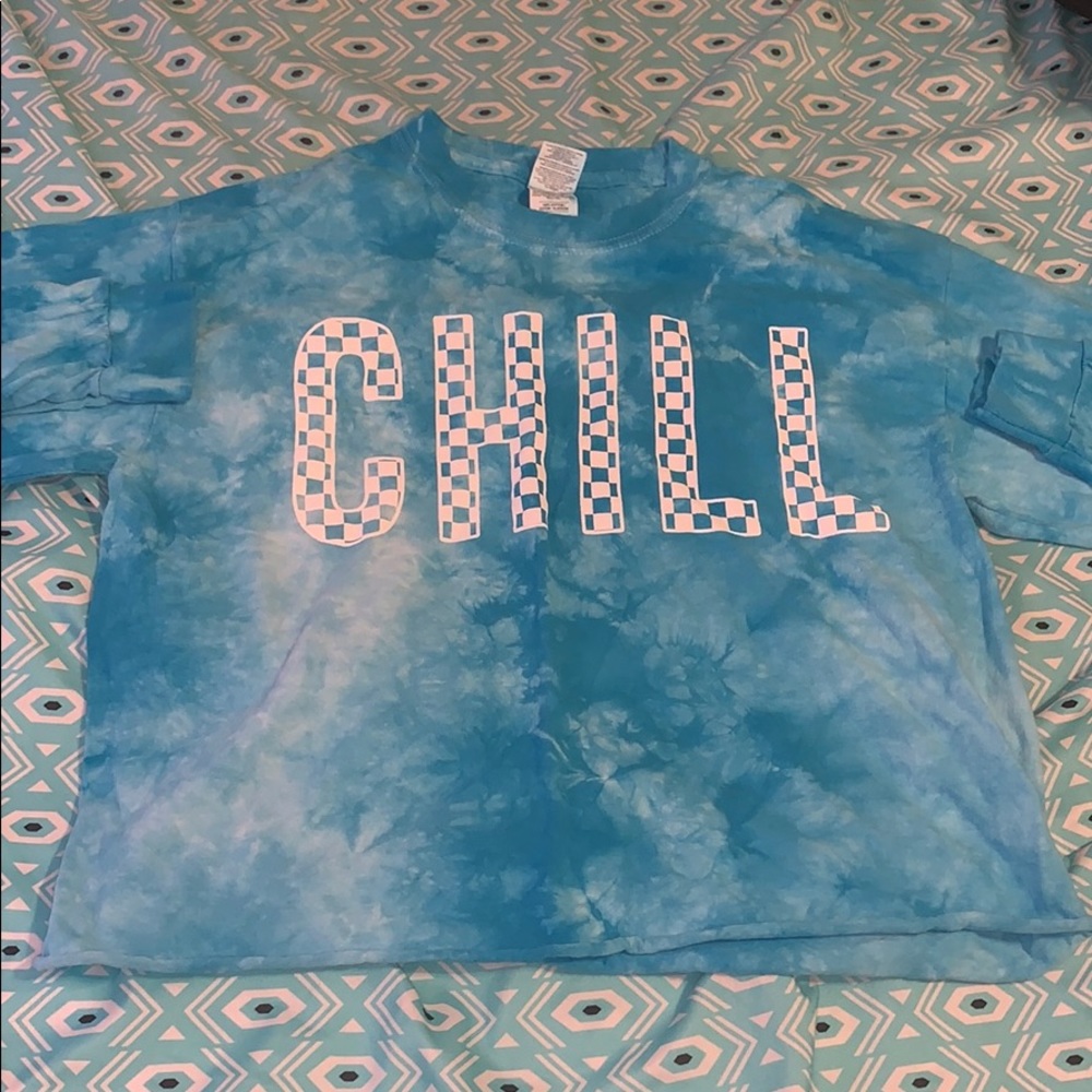 Long sleeve crop top